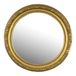 French Empire 19th Century Gilt Mirror