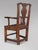 A Handsome 18th-century Georgian Oak Country Carver Armchair, circa 1760 This handsome country chair is crafted from solid...