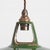 Green Enamel Pendant Light from Coolicon, 1940s For Sale - Image 4 of 5
