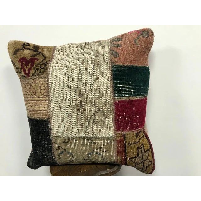 Turkish Anatolian Cushion Cover, 1950s For Sale - Image 3 of 6