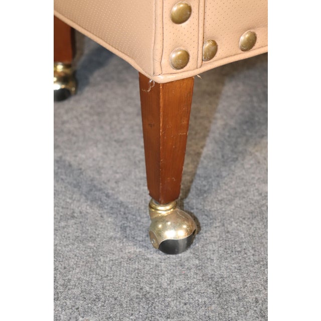 Mid 20th Century Rolling Armchairs - 4 Pieces For Sale - Image 10 of 10