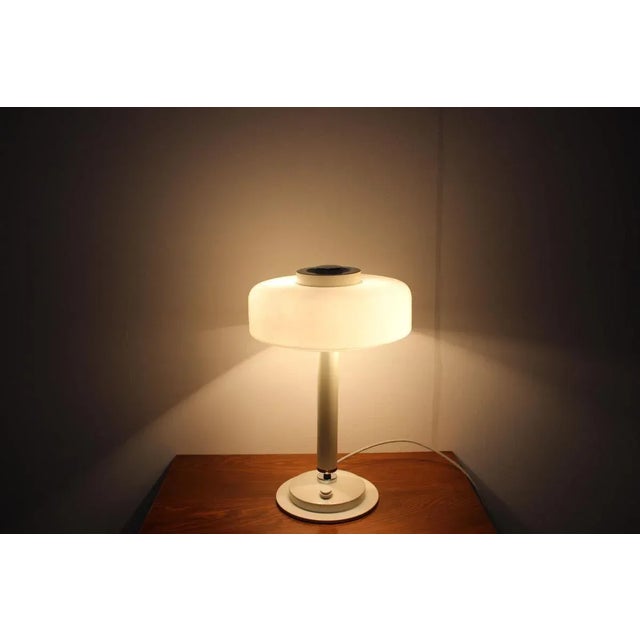 Metal Mid-Century Table Lamp from Napako, 1960s For Sale - Image 7 of 12