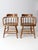 Antique Barrel Captain's Chair Pair For Sale - Image 4 of 11