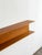 Wood Floating U-Shaped Wall Shelf in Teak by Walter Wirz for Wilhelm Renz, 1960s For Sale - Image 7 of 15