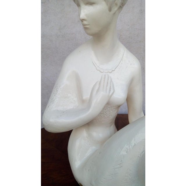 Mid-Century South Bohemian Jihokera Bechyne Sculpture attributed to Bohumil Kokrda For Sale - Image 14 of 18