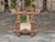 Early 20th Century Petite Turn of the Century French Brown Tramp Art Mirror with Protruding Corners For Sale - Image 5 of 12