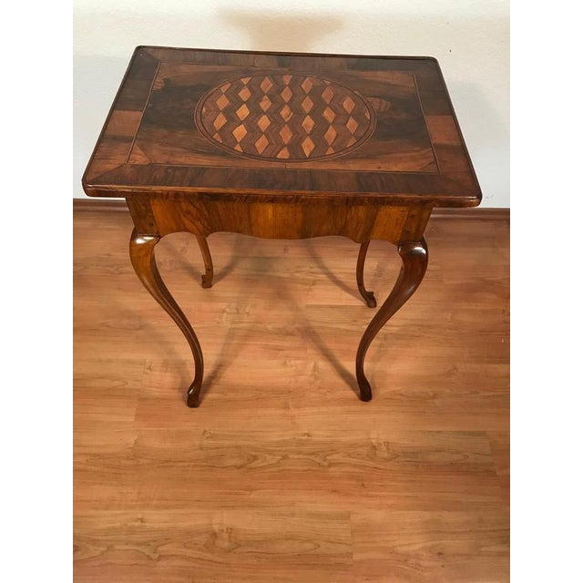 Wood Baroque Accent Table, Germany, 1750s For Sale - Image 7 of 11