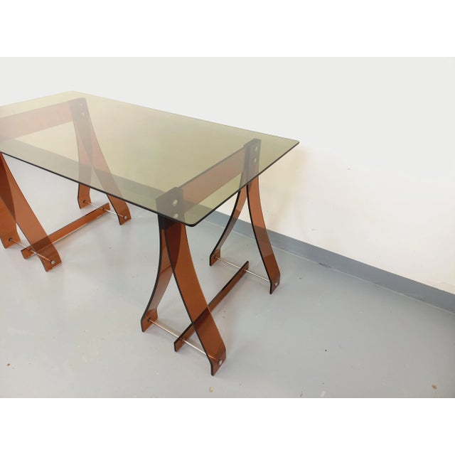 Vintage Desk by Marcello Gacita and Pierre Tiberi for Rodet, 1970s For Sale - Image 9 of 18