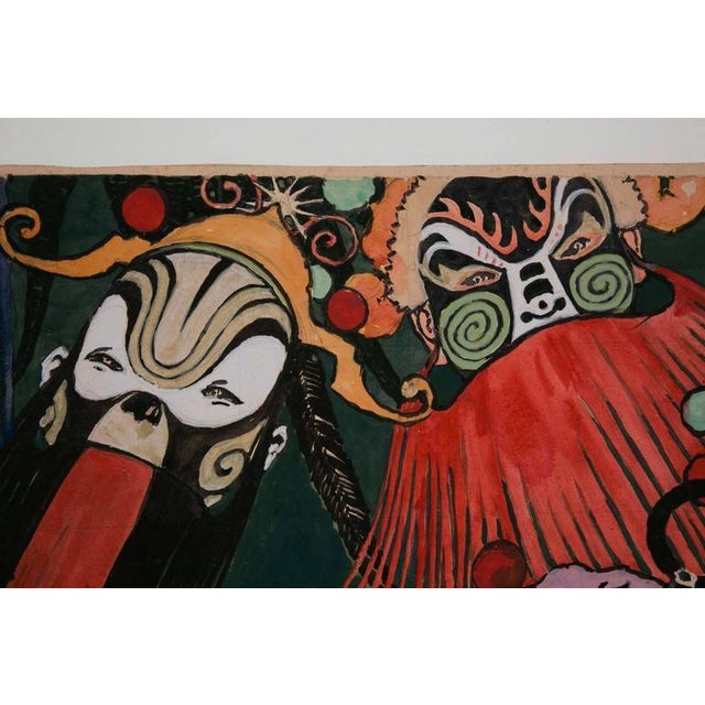 Wallpaper Design, France, Art Deco, 1920s For Sale - Image 6 of 8