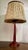 Red Brass Table Lamp from Stilnovo, 1940s For Sale - Image 8 of 16