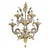Venetian Ca Rezzonico Murano Glass with Gold Leaf and Flowers by Simoeng for Simoeng For Sale - Image 6 of 6