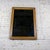 1970s 1974 Modern Wall Mirror by Thomasville Rectangular Oak Frame With Brass Plated Detail For Sale - Image 5 of 18