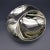 1970s Large Chromed Porcelain Bowl from Rosenthal For Sale - Image 5 of 6