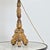 Baroque 19th Century Italian Giltwood Candlestick Table Lamp For Sale - Image 3 of 11