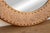 Finely Fern Leaf Inlay Round Mirror For Sale In Los Angeles - Image 6 of 8