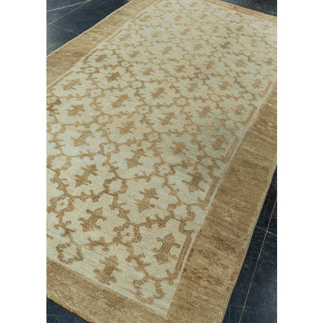 Brown Turkish Vintage Rug 5' x 9'3" #20826 For Sale - Image 8 of 8