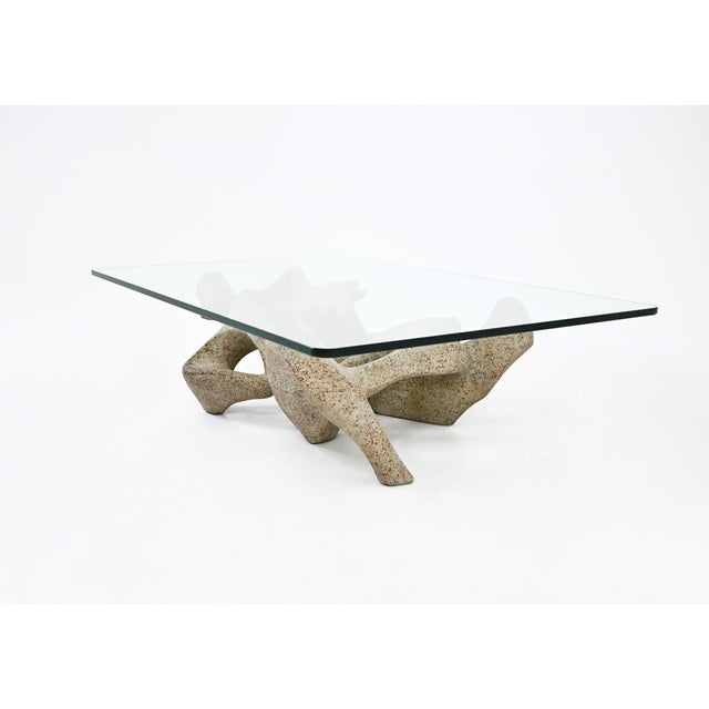 Coffee Table attributed to Claudio Trevi, 1970s For Sale - Image 6 of 13