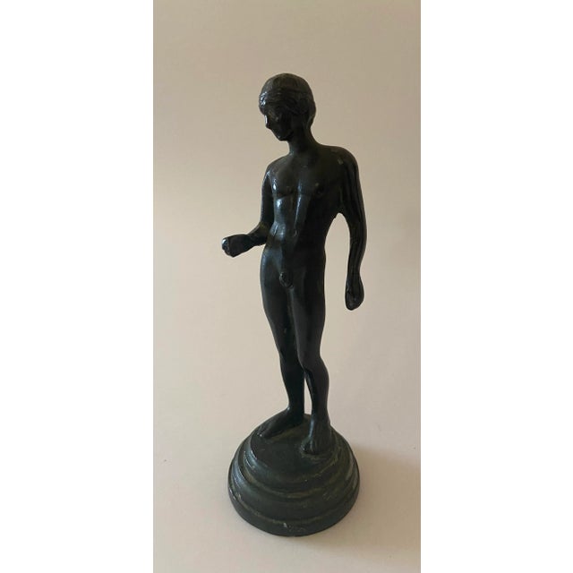 Grand Tour Bronze Sculpture of a Boy For Sale - Image 10 of 10