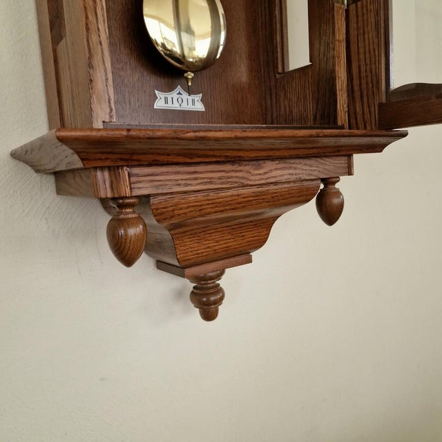 German Wall Clock Hermle For Sale - Image 10 of 13