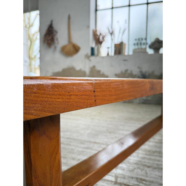 Chapo S14 Bench in Blond Elm from Pierre Chapo, 1960s For Sale - Image 10 of 18