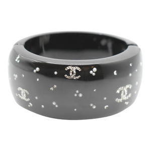 Chanel Black Bangle