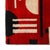 Documented Art Deco Machine Age Black, White, & Red Cubist Tapestry For Sale - Image 4 of 14
