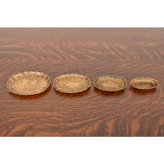 Tiffany Studios New York Bronze Nesting Trays, Set of Four For Sale - Image 12 of 12
