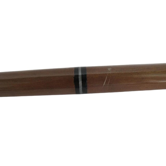Victorian Style Carved Wood Dog Head Smugglers Cane Walking Stick W/Hidden Flask For Sale - Image 9 of 10
