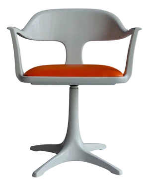 Space Age Swivel Chair attributed to Konrad Schäfer for Interlübke, Germany, 1960s
