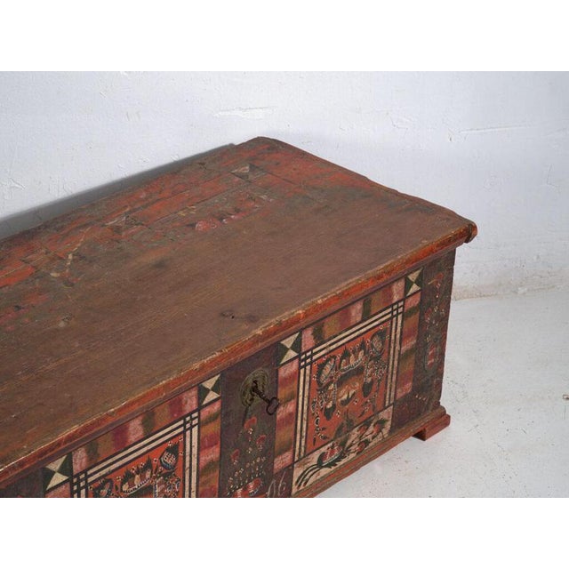 Tyrolean Bench-Trunk by Amaru, 1906 For Sale - Image 4 of 12