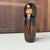 Brown Vintage Usaburo Kokeshi Bakushū Door Okamoto Usaburo, 1970s For Sale - Image 8 of 8