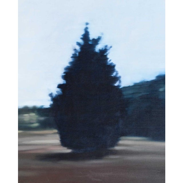 Modern Late 20th Century Peter Roux, Near a Red Barn For Sale - Image 3 of 3