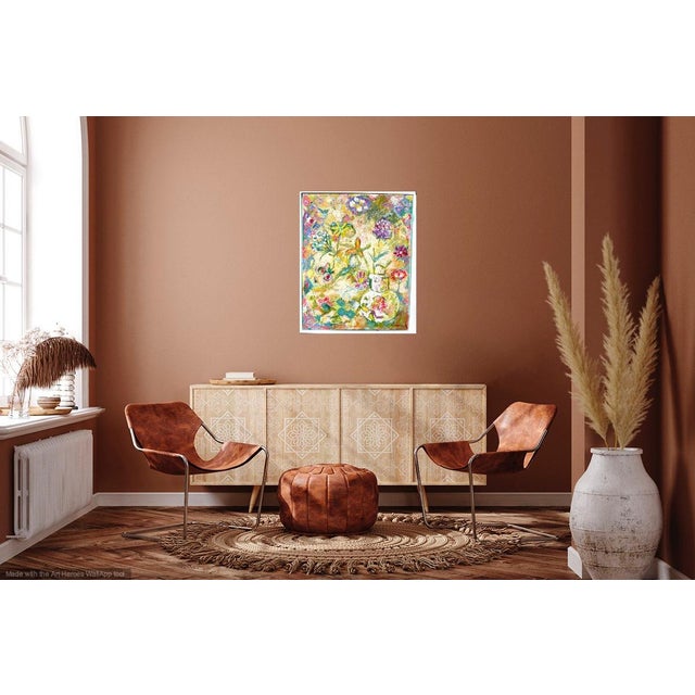 2020s Pink Floral For Sale - Image 5 of 6