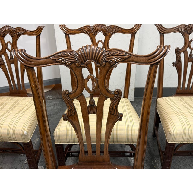 Burton Ching Chippendale Dining Chairs, Set of Four For Sale In San Francisco - Image 6 of 12