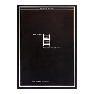 2006 American Graphic Design Publication Pentagram Papers 36 - Marks of Africa, Rendered by Fernando Medina For Sale