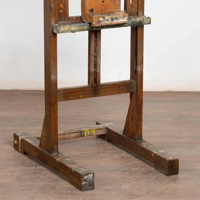 Late 19th Century Antique Wood Painter's Easel For Sale - Image 10 of 15