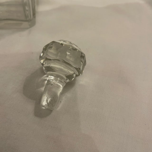 Late 19th Century Victorian Crystal Decanter For Sale - Image 4 of 4