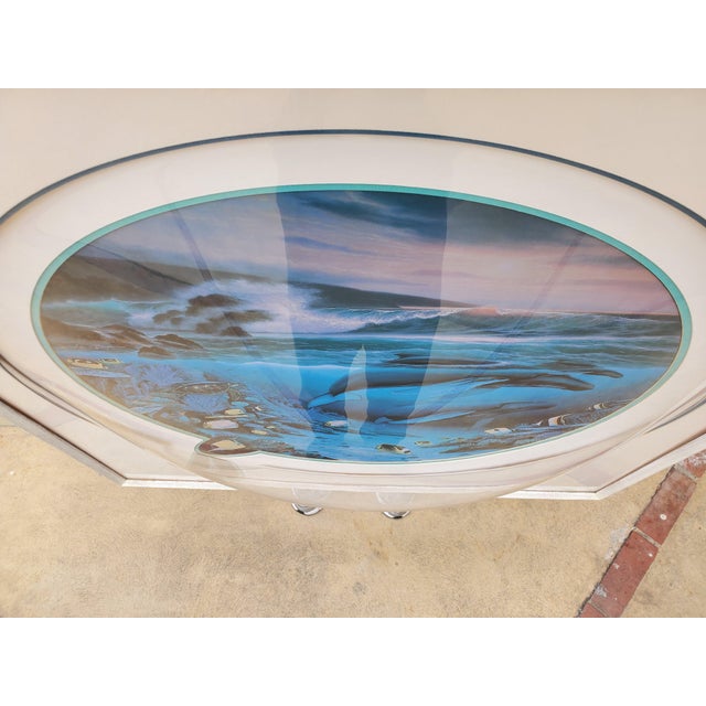 1990s 1990s Robert Wyland and Roy Tabora Art Piece For Sale - Image 5 of 16