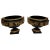 Neoclassical Black and Gilt Cast Iron Planters - A Pair For Sale - Image 12 of 12
