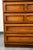 Mid Century Modern Highboy Dresser Morris of California Walnut Drawer 5 Drawer For Sale - Image 9 of 12