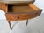 Vintage Baker Furniture Louis XVI-Style Bouillotte Side Table With Brass Gallery and Single Drawer For Sale - Image 10 of 16