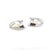 Contemporary 1990s Mikimoto Estate Akoya Pearl Mens Cufflinks 7 mm Silver, 2 pieces For Sale - Image 3 of 9