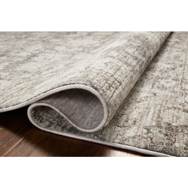 Traditional Amber Lewis x Loloi Honora Slate / Beige 2'-7" x 8'-0" Runner Rug For Sale - Image 3 of 6