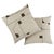 Contemporary Schumacher x Porter Teleo Circuit 18" Pillow In Carbon For Sale - Image 3 of 4