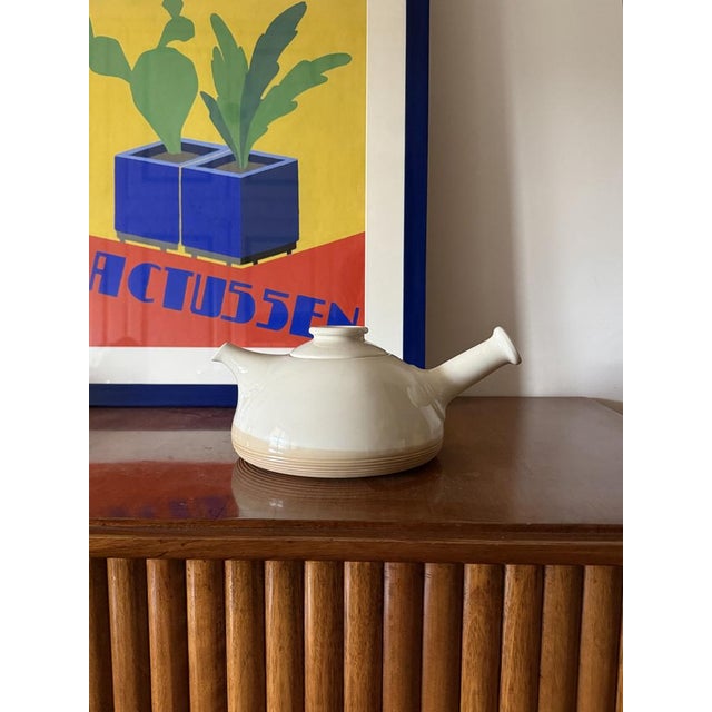 Mid-Century Modern Mid-Century Modern Cream Teapot by Franco Bucci, Italy, 1970s For Sale - Image 3 of 15