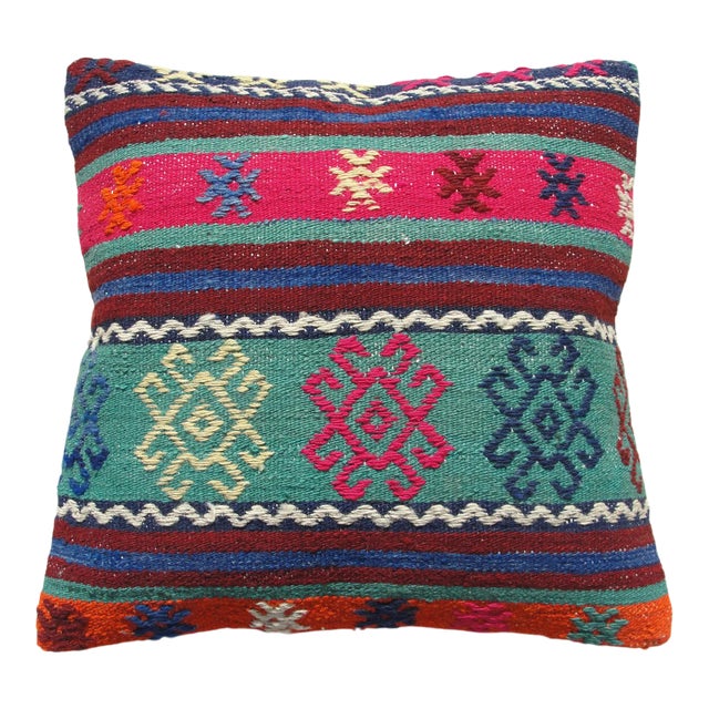 Kilim Rug Pillow Cover For Sale