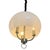 Vintage Space Age Height-Adjustable Pendant Light in White Acrylic from Dijkstra For Sale - Image 6 of 8