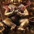 Metal Late 20th Century Gilt Painted Bronze Manjushri Bodhisattva Sculpture Seated on Lion For Sale - Image 7 of 9