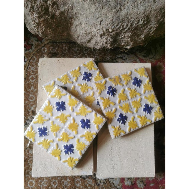 Portuguese Handmade Fifty Tile Panel For Sale - Image 5 of 18