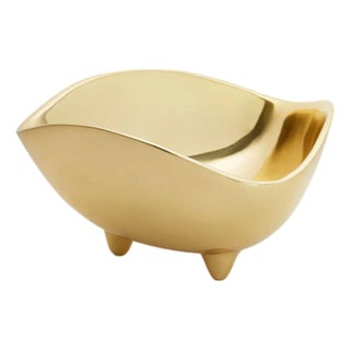 AERIN Footed Deco Medium Bowl For Sale